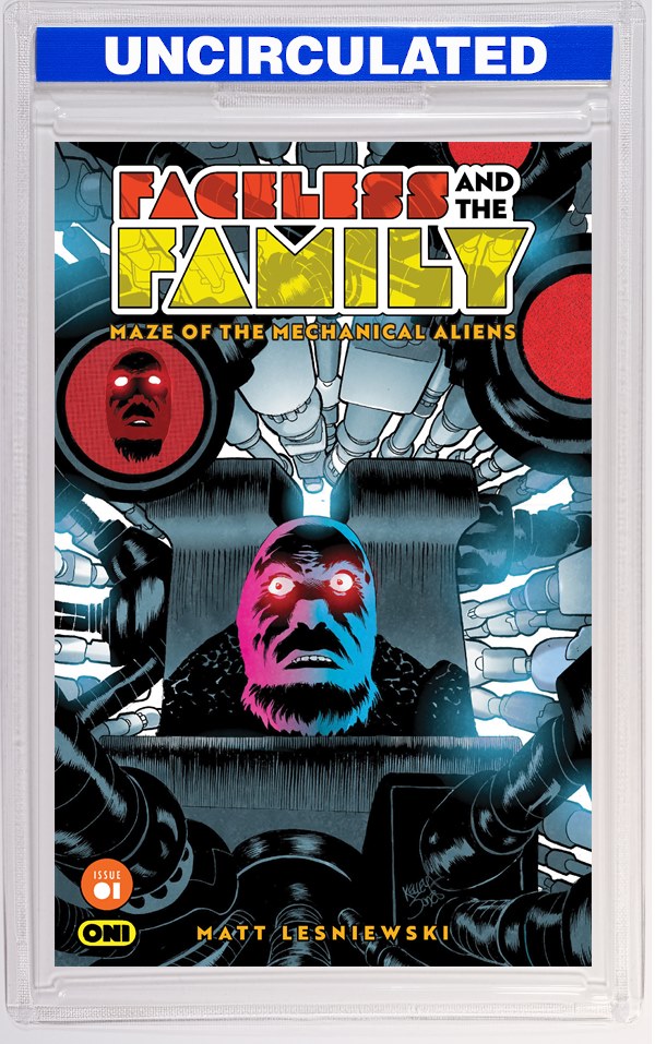 Faceless And The Family Maze Of The Mechanical Aliens #1 (Of 4) CVR B Kelley Jones VAR