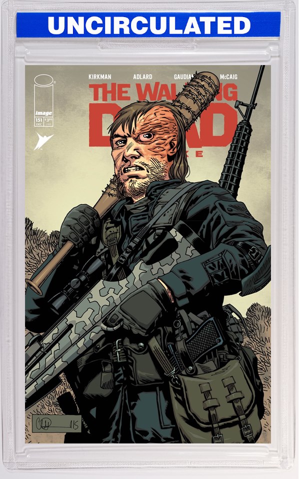 Walking Dead Deluxe #151 CVR B Charlie Adlard & Dave McCaig VAR (MR)