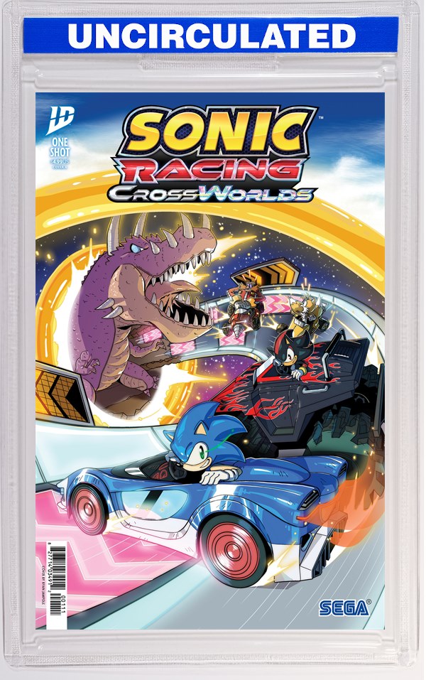 Sonic The Hedgehog: Sonic Racing Crossworlds Cover A (Jampole)
