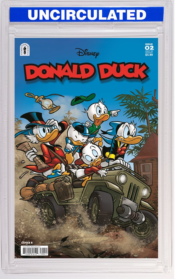 Donald Duck Legacy #390 Master Of Disaster CVR B Andres Freccero VAR