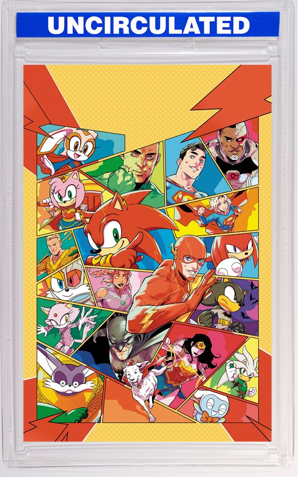 DC X Sonic The Hedgehog Metal Legion #5 (Of 5) CVR A Pablo M Collar