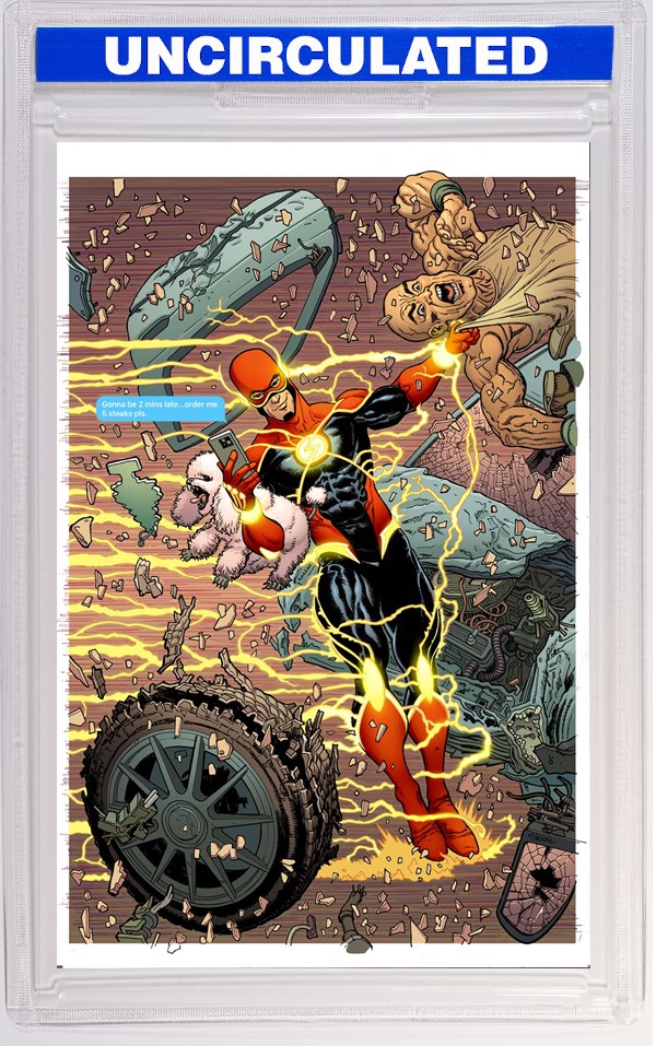 Flash #27 CVR C Steve Skroce Card Stock VAR (DC K.O.)