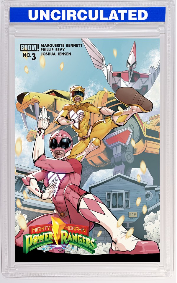Mighty Morphin Power Rangers (2026) #3 B Variant (Dressed, Sevy)