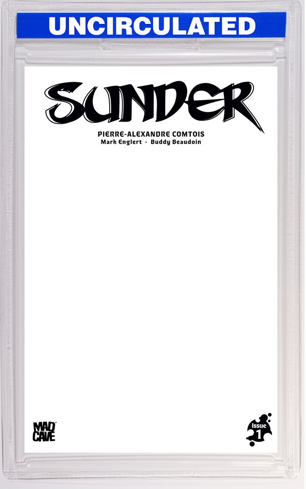 Sunder #1 CVR E Blank Sketch VAR