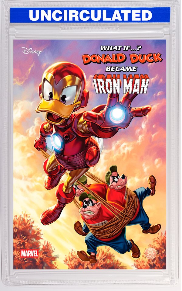 Marvel & Disney: What If...? Donald Duck Became Iron Man #1 Mark Brooks Variant