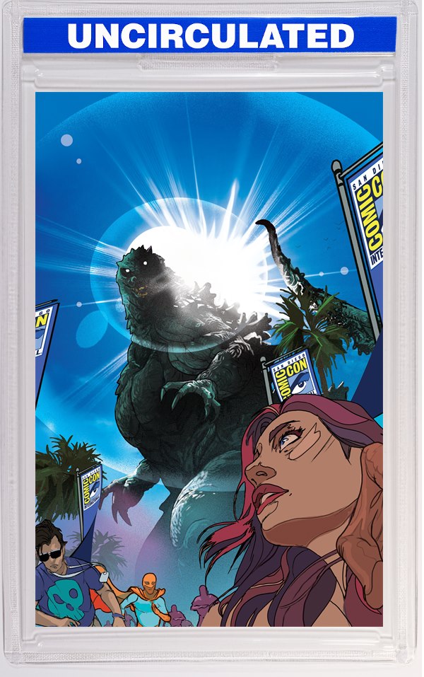 Godzilla Vs America: San Diego Variant RI (Ward Full Art)