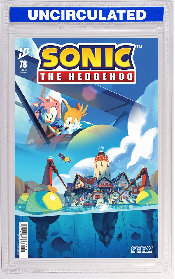 Sonic The Hedgehog #78 Variant RI (Fourdraine)