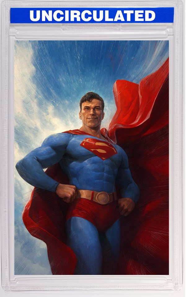 Superman Unlimited #1 CVR J INC Dave Rapoza Card Stock VAR