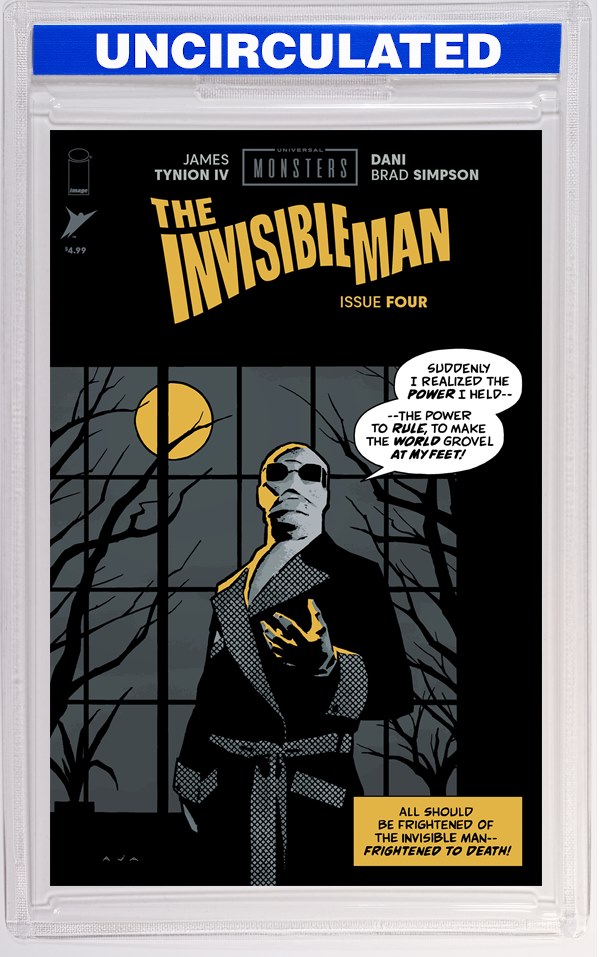 Universal Monsters The Invisible Man #4 (Of 4) CVR C INC David Aja Pulp VAR
