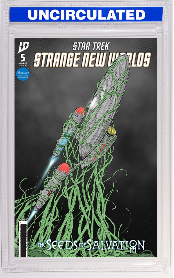 Star Trek: Strange New Worlds--The Seeds Of Salvation #5 Variant RI (Mercer B&W)