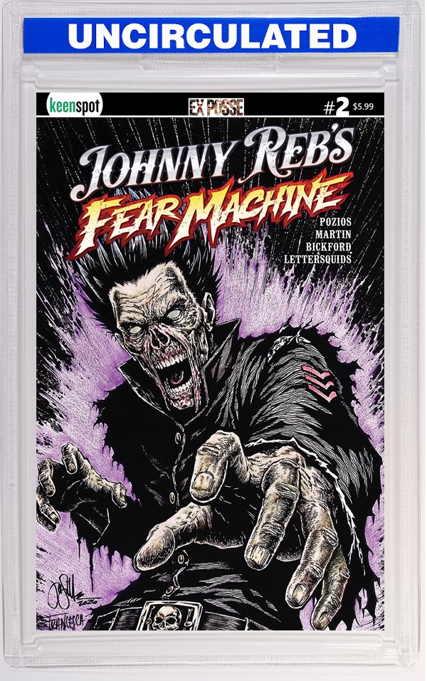 Johnny Rebs Fear Machine #2 CVR C Jason Moore VAR