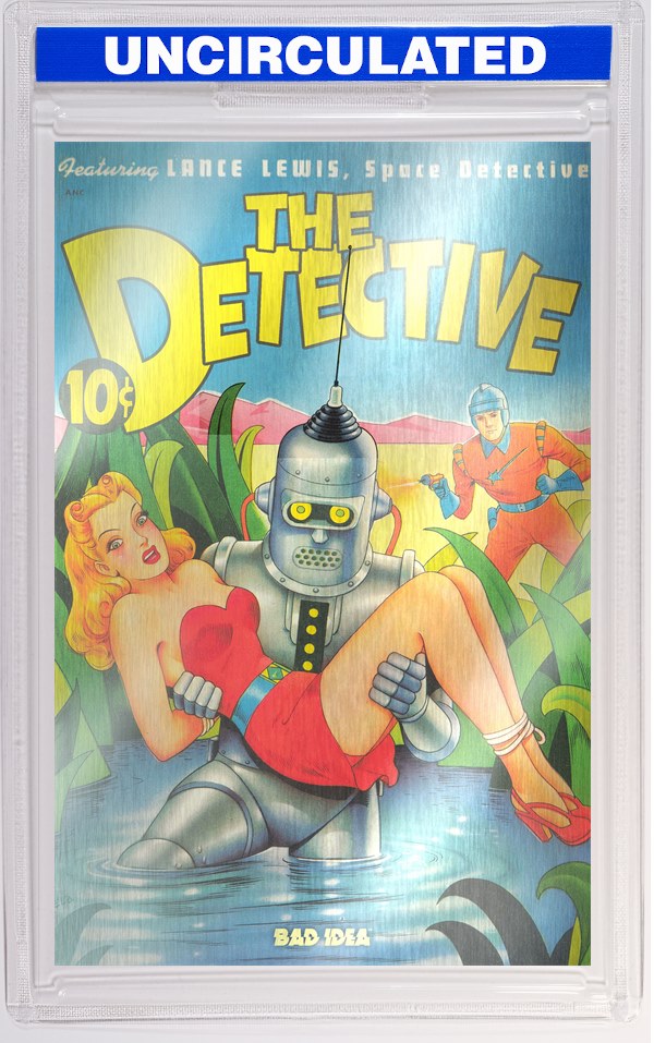 Detective #2 (Of 2) CVR G INC Alex Schomburg Metal Old Masters VAR