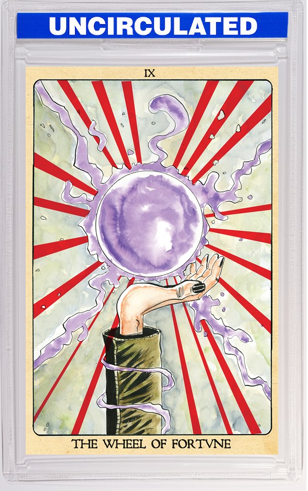 Minor Arcana #9 D INCV Tarot Card Variant (Full Art, Lemire)