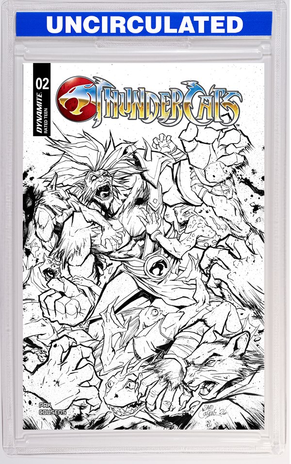 Thundercats (2026) #2 CVR I INC David Cousens Line Art VAR
