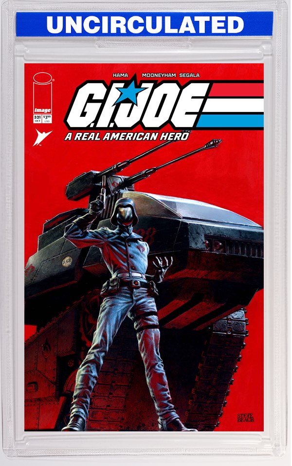 GI Joe A Real American Hero #321 CVR C INC Steve Beach VAR