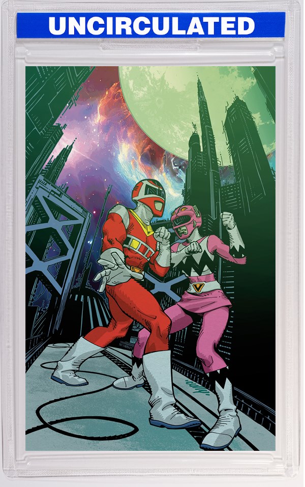 Power Rangers Unlimited #2 E INCV Foil Variant (Full Art, Foil, Hamner)