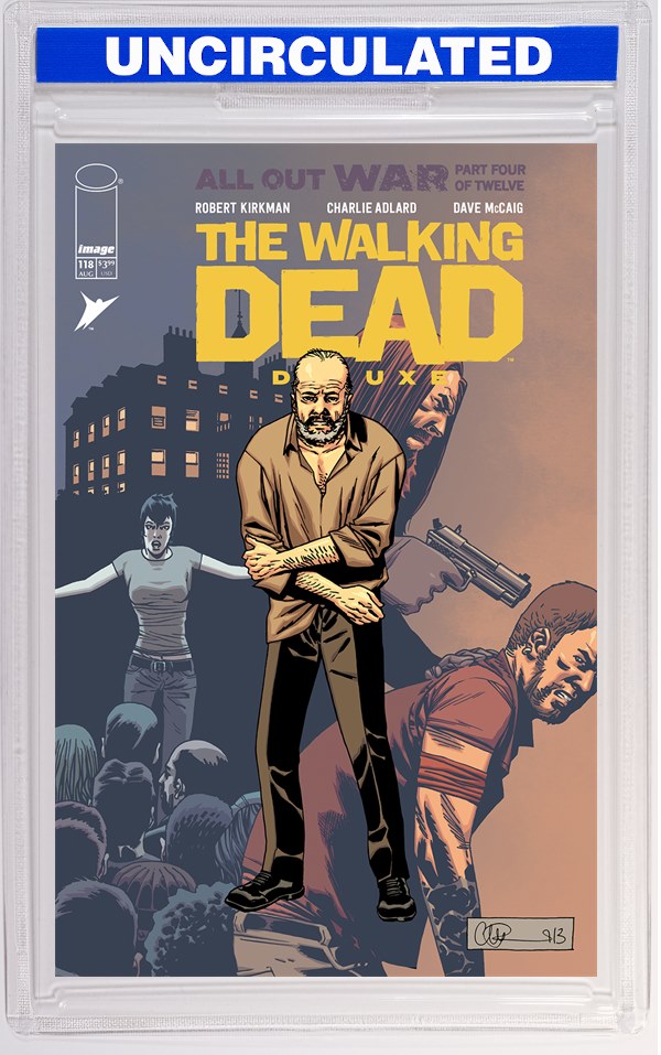 Walking Dead Deluxe #118 CVR B Charlie Adlard & Dave McCaig VAR (MR)