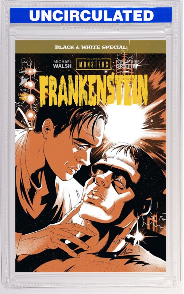 Universal Monsters Frankenstein B&W Special #2 (Of 2) CVR B Al Kaplan VAR