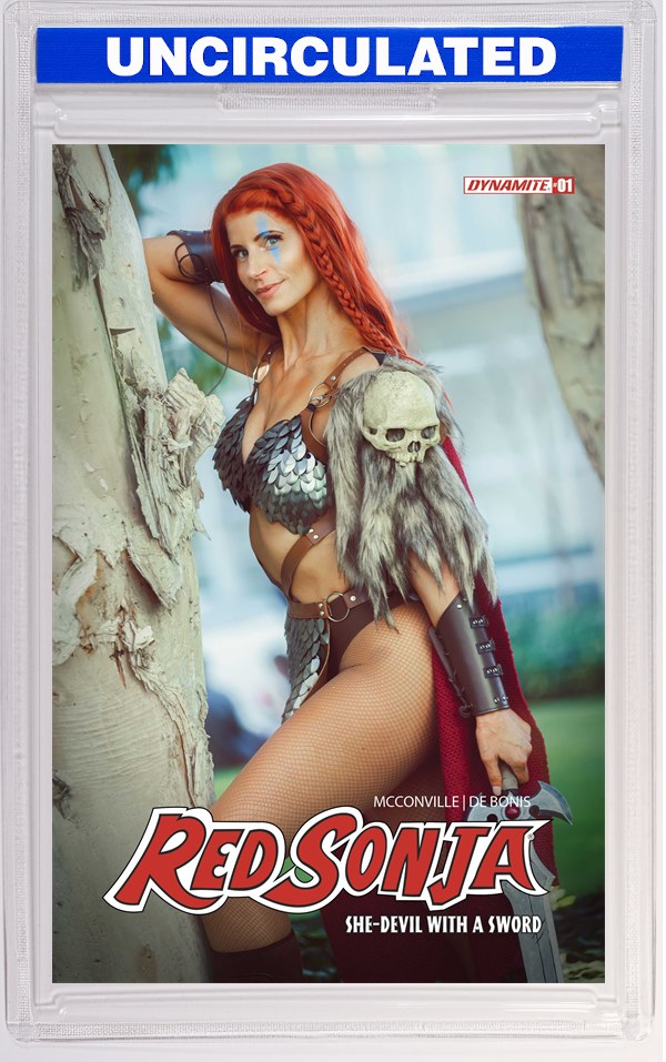 Red Sonja She Devil With A Sword #1 CVR E Woman Of Wonder Cosplay VAR