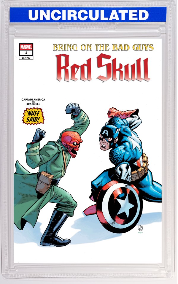Bring On The Bad Guys: Red Skull #1 Justin Mason Nuff Said Variant