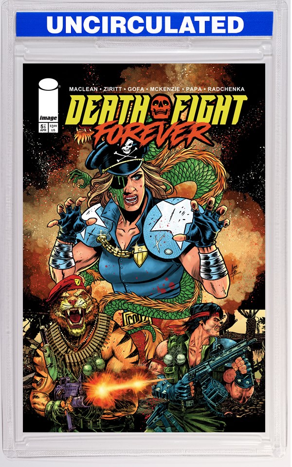 Death Fight Forever #5 (Of 5) CVR C INC Andy Belanger VAR (MR)