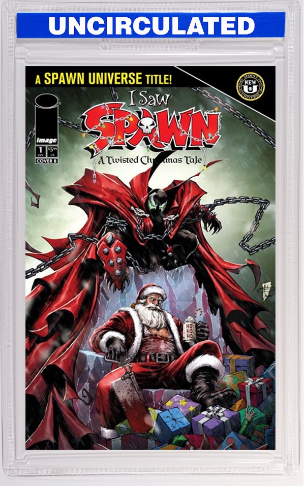 I Saw Spawn A Twisted Christmas Tale #1 (Of 2) CVR B Daniel Henriques VAR