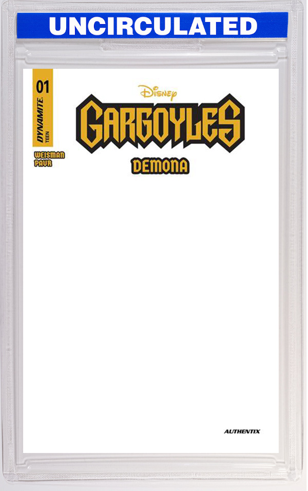 Gargoyles Demona #1 CVR I Blank Authentix VAR