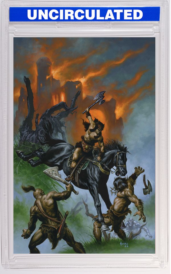 Fire And Ice Darkwolf #5 CVR G Joe Jusko LTD Virgin VAR