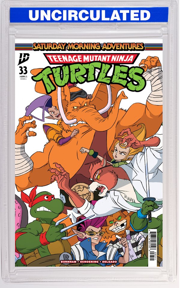 Teenage Mutant Ninja Turtles: Saturday Morning Adventures #33 Cover A (Schoening Connecting Cover Set)