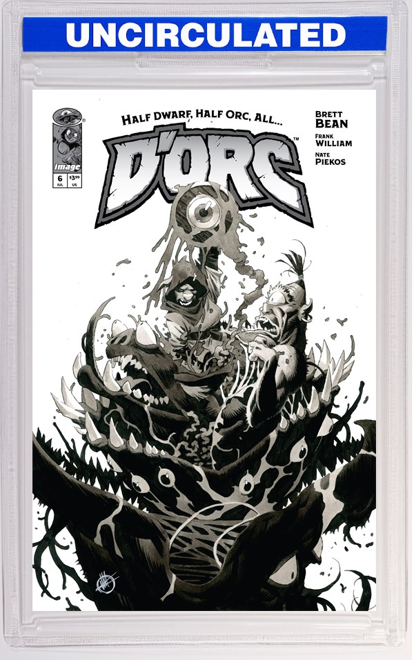Dorc #6 CVR D INC Matteo Scalera B&W VAR