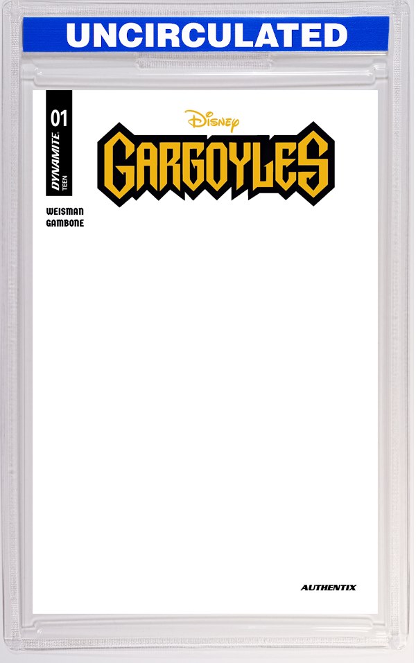 Gargoyles #1 (2026) CVR E Blank Authentix VAR
