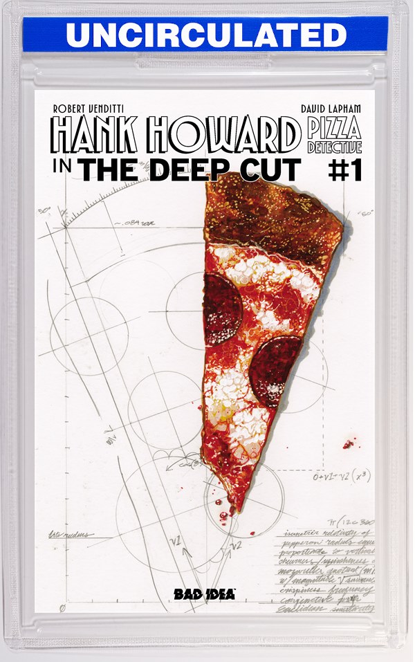Hank Howard Pizza Detective The Deep Cut #1 (One Shot) CVR B Pizza By Ryan Sook VAR
