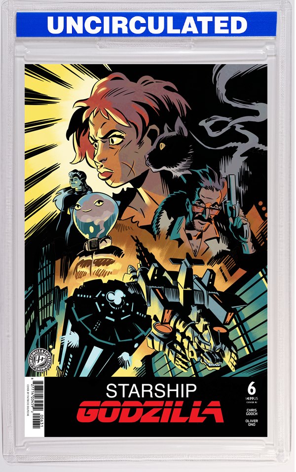 Starship Godzilla [Kai-Sei Era] #6 Variant RI (Delpeche Movie Homage Cover)