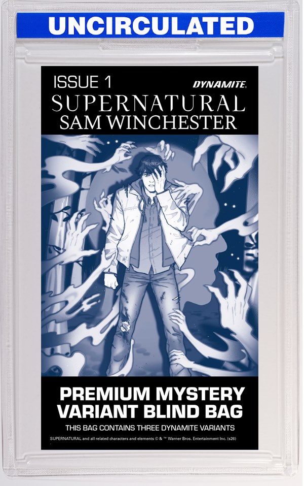 Supernatural Sam Winchester #1 CVR H Premium Mystery Blind Bag VAR (3 Comics)