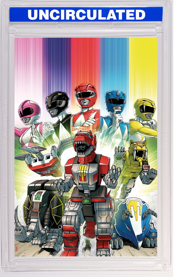 Mighty Morphin Power Rangers: Zord Quest #1 C Variant (Full Art, Foil, Coller)