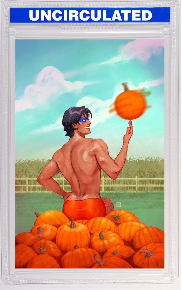 Nightwing #130 CVR D Kevin Wada Pumpkin Spicy Card Stock VAR