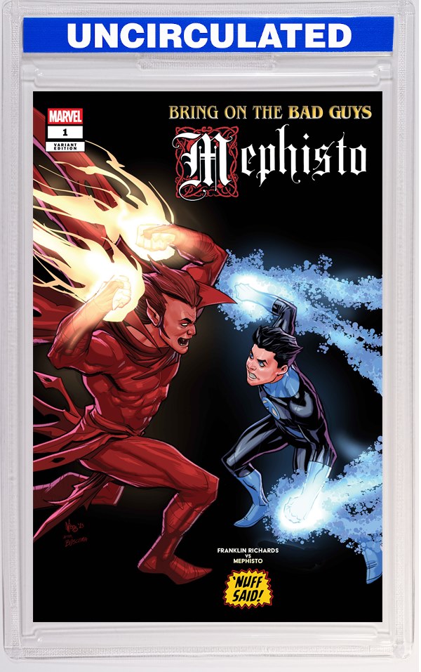 Bring On The Bad Guys: Mephisto #1 Pete Woods Nuff Said Variant