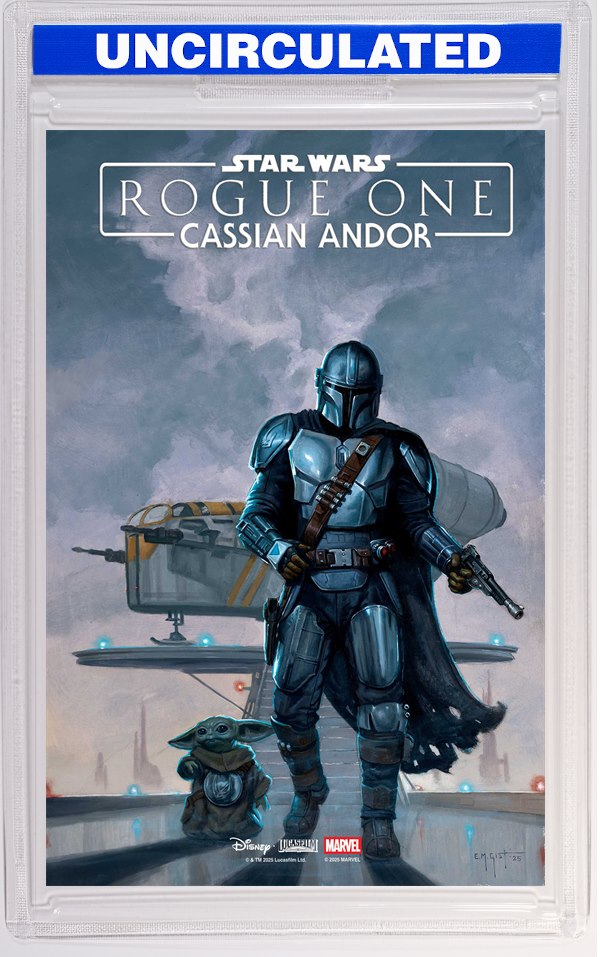Star Wars: Rogue One - Cassian Andor #1 E.M. Gist Mandalorian & Grogu Variant