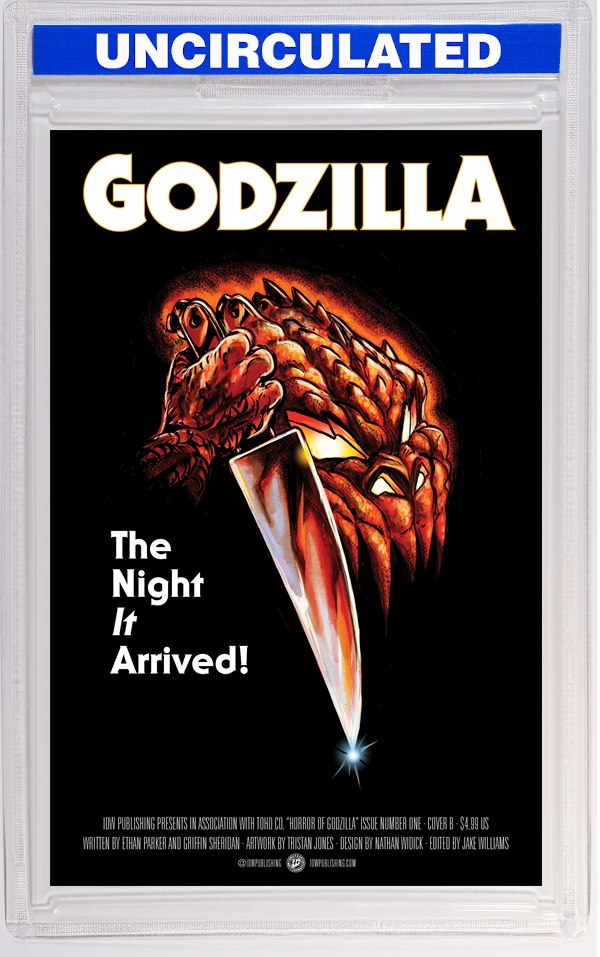 The Horror Of Godzilla [Kai-Sei Era] #1 Variant B (Tunica Movie Homage Cover)