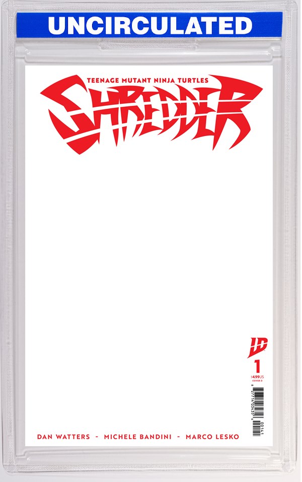 Teenage Mutant Ninja Turtles: Shredder #1 Variant D (Sketch Variant)