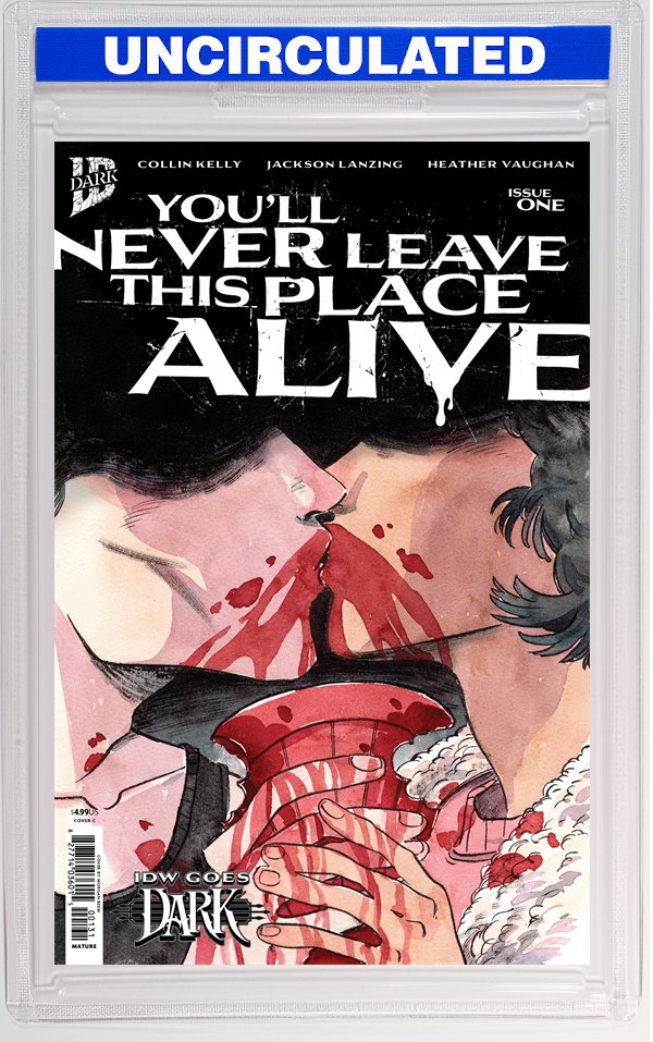 You'll Never Leave This Place Alive #1 Variant C (Beem IDW Goes Dark Variant)