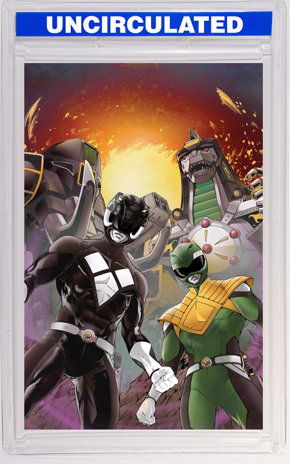 Mighty Morphin Power Rangers (2026) #5 F INCV Foil Variant (Full Art, Foil, Griffith)