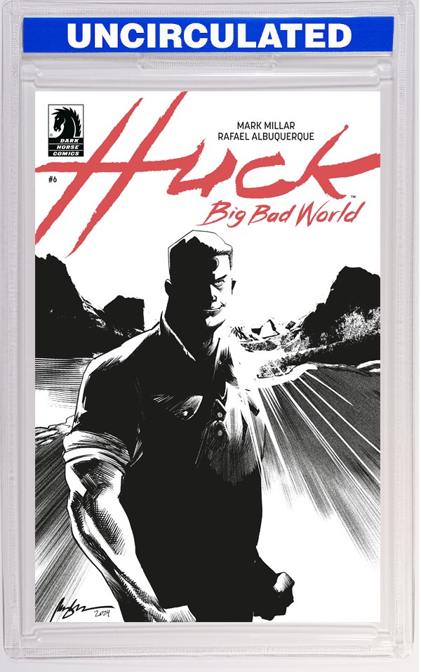 Huck: Big Bad World #6 (CVR B) (B&W) (Rafael Albuquerque)