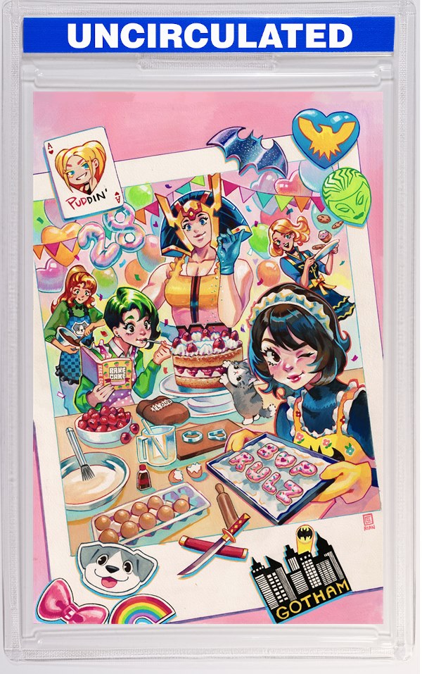 Birds Of Prey #28 CVR D Rian Gonzales Card Stock VAR