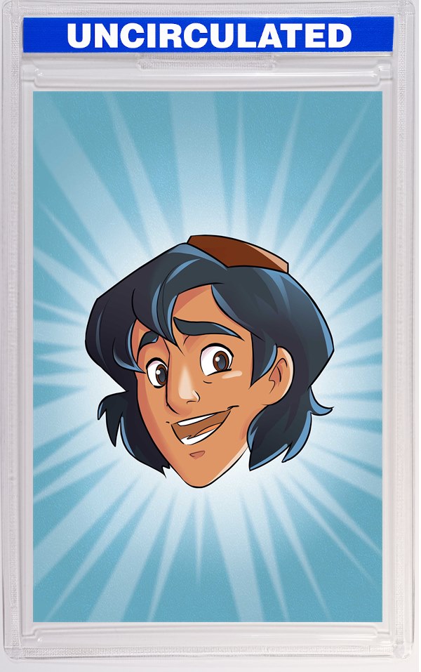 Aladdin #2 CVR F INC Cartoon Head Virgin VAR