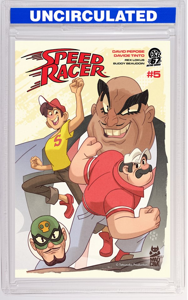 Speed Racer #5 CVR B Sean Galloway Retro Manga VAR
