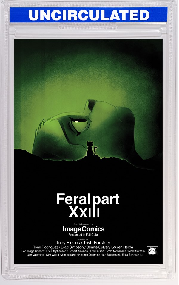 Feral #23 CVR B Tony Fleecs & Allen Passalaqua Homage VAR