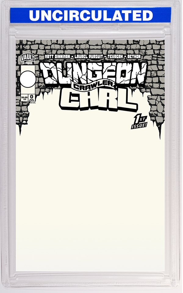 Dungeon Crawler Carl Special Edition #0 CVR E Blank Sketch VAR