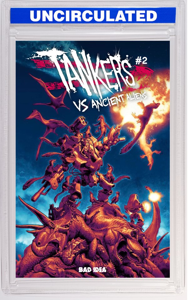 Tankers Vs Ancient Aliens #2 (Of 4) CVR B Lewis Larosa VAR