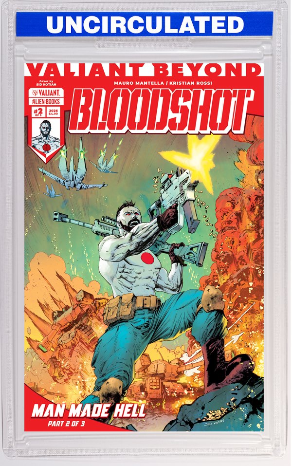 Valiant Beyond: Bloodshot #5--Man Made Hell #2 Variant B (Kotian)